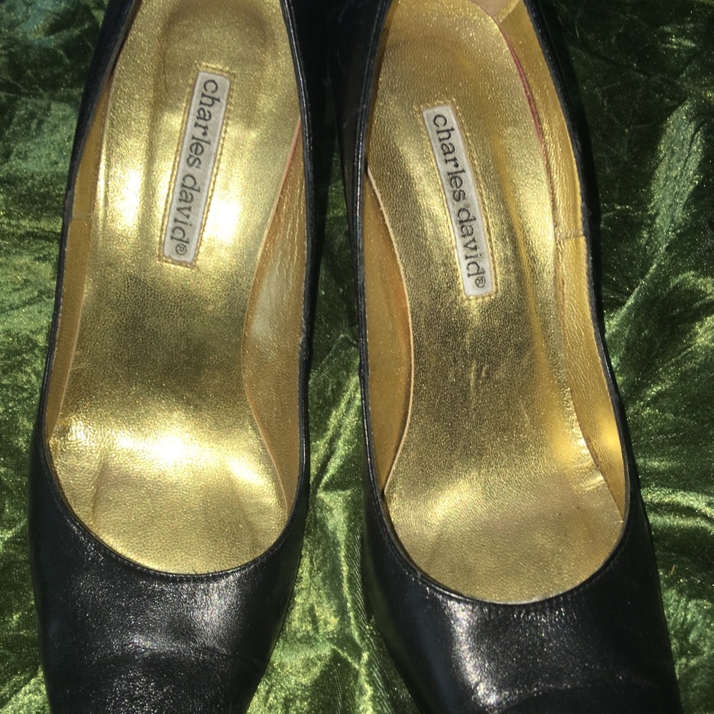 Classic black heels